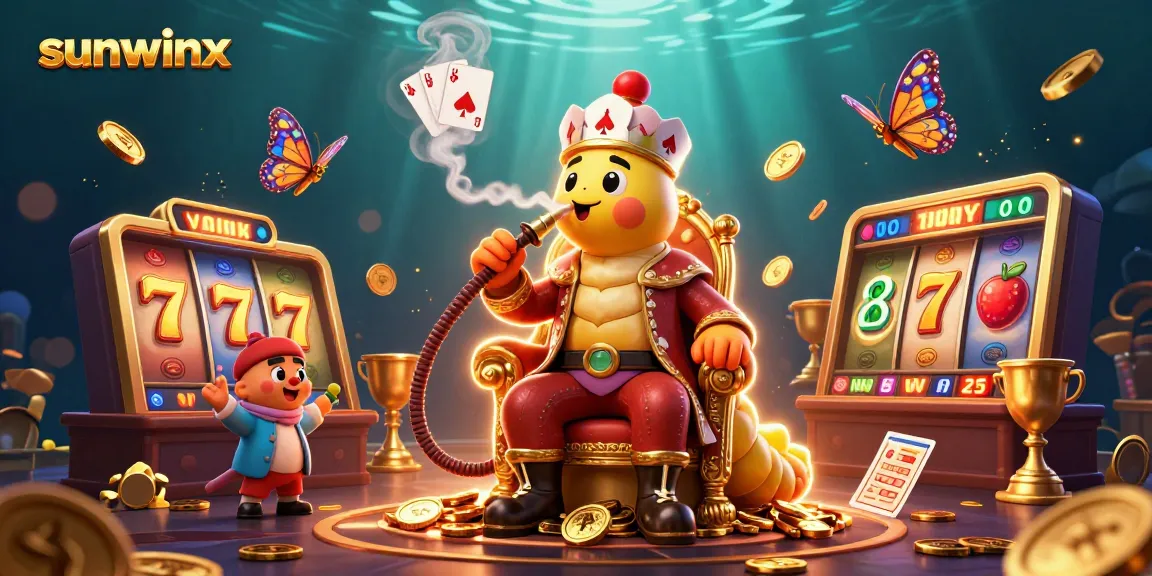 Engage with seamless gameplay at sunwinx, showcasing a vibrant casino scene with dynamic elements.